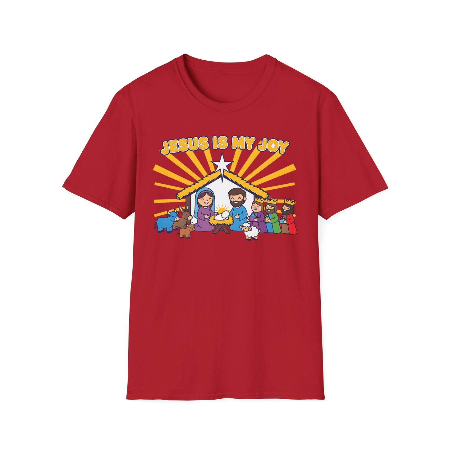 Jesus Is My Joy Christian Christmas T-Shirt