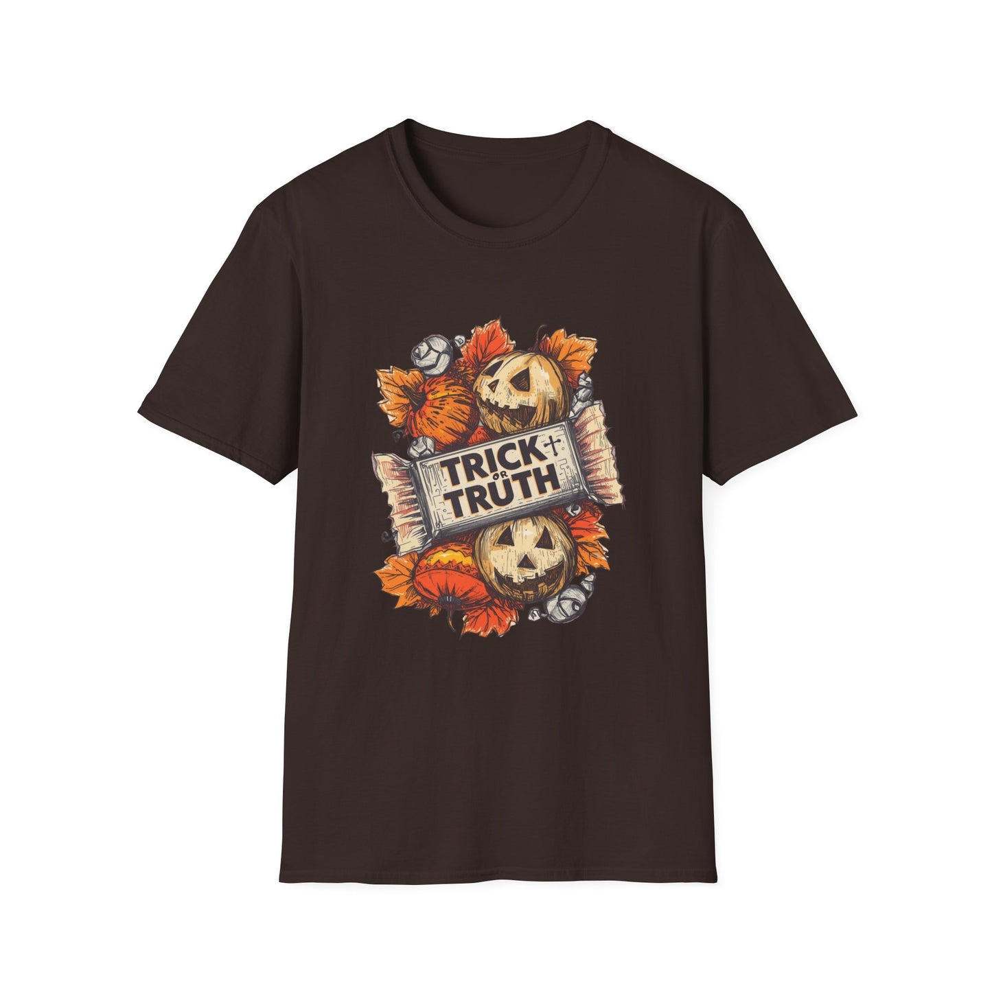 Halloween Trick or Truth Unisex Graphic T-Shirt