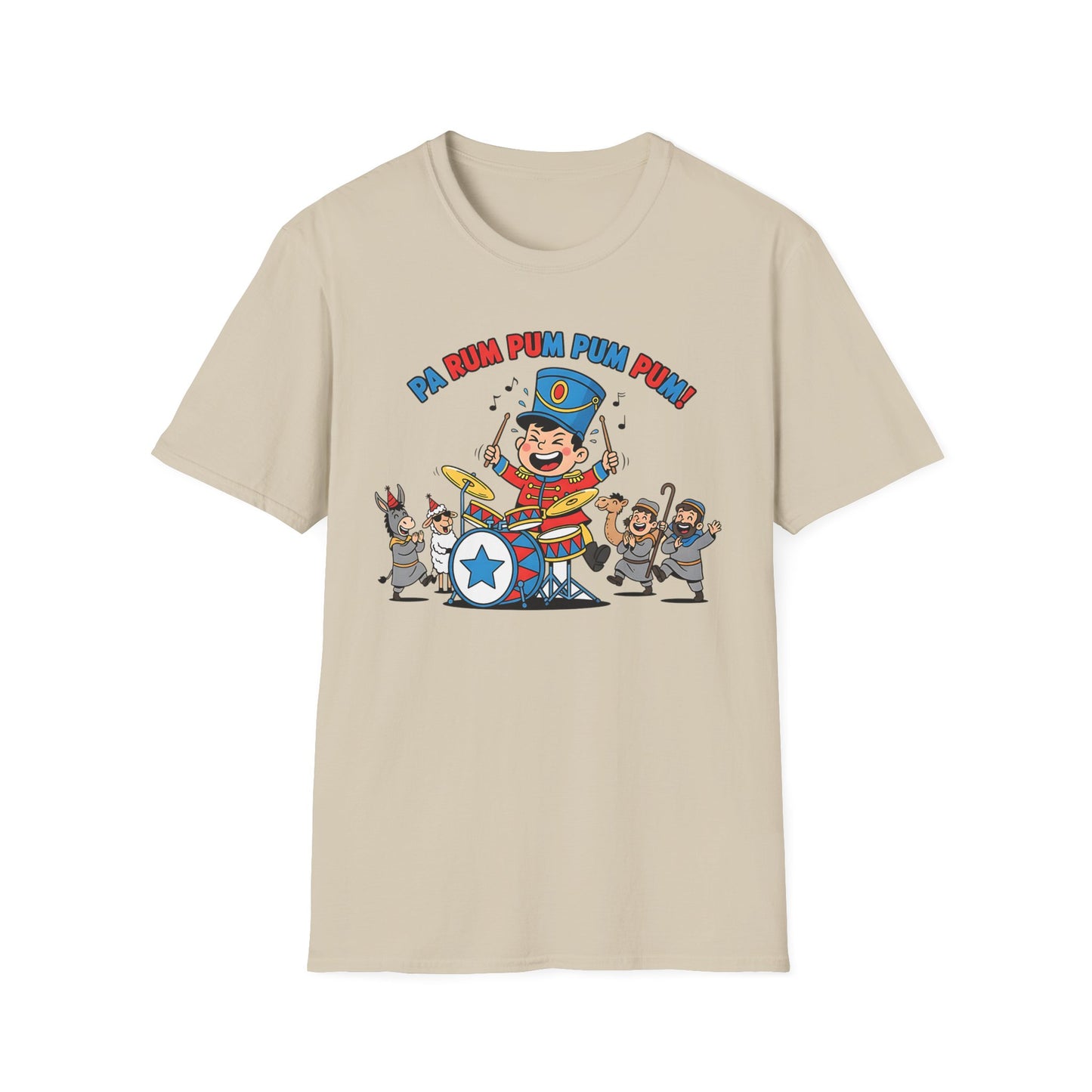 Funny Little Drummer Boy Christmas T-Shirt Pa Rum Pum Pum Pum!