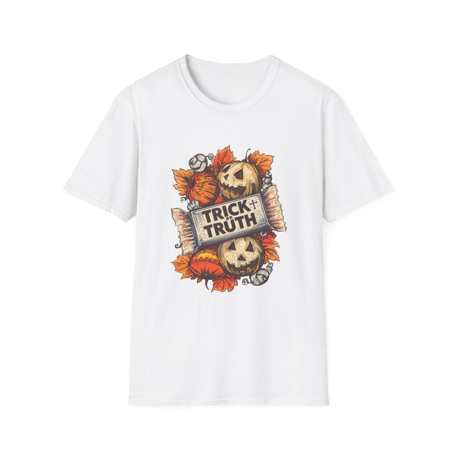 Halloween Trick or Truth Unisex Graphic T-Shirt