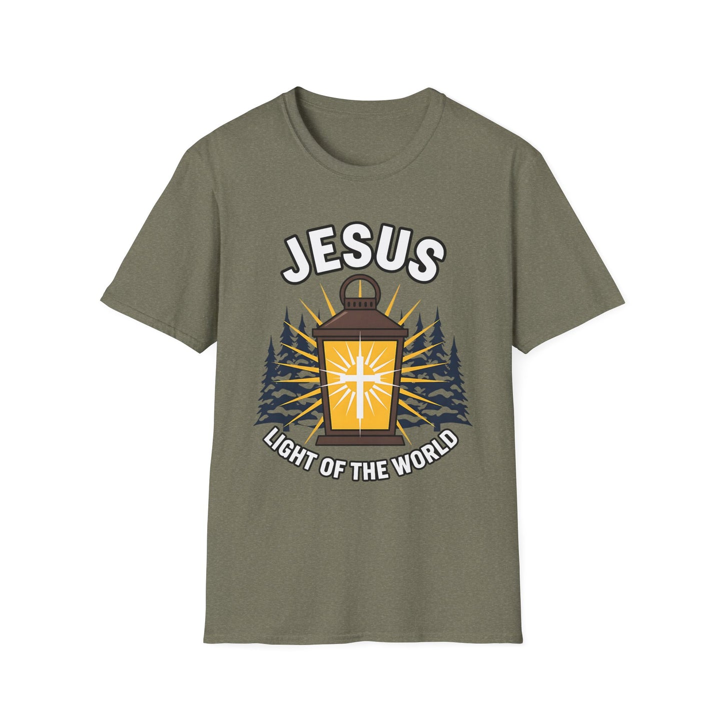 Jesus Light of the World Christian T-Shirt