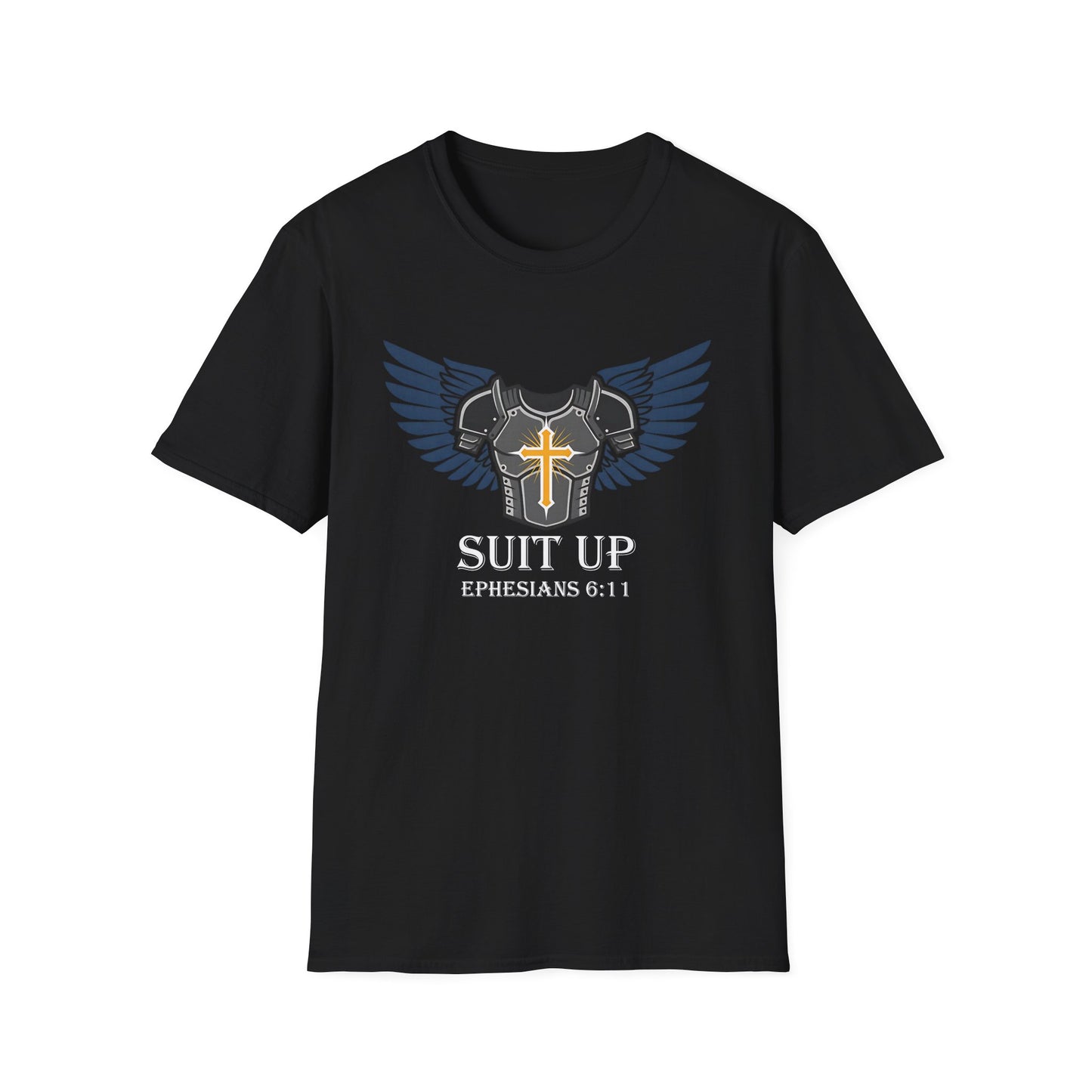 Suit Up Christian Graphic T-Shirt Ephesians 6:11