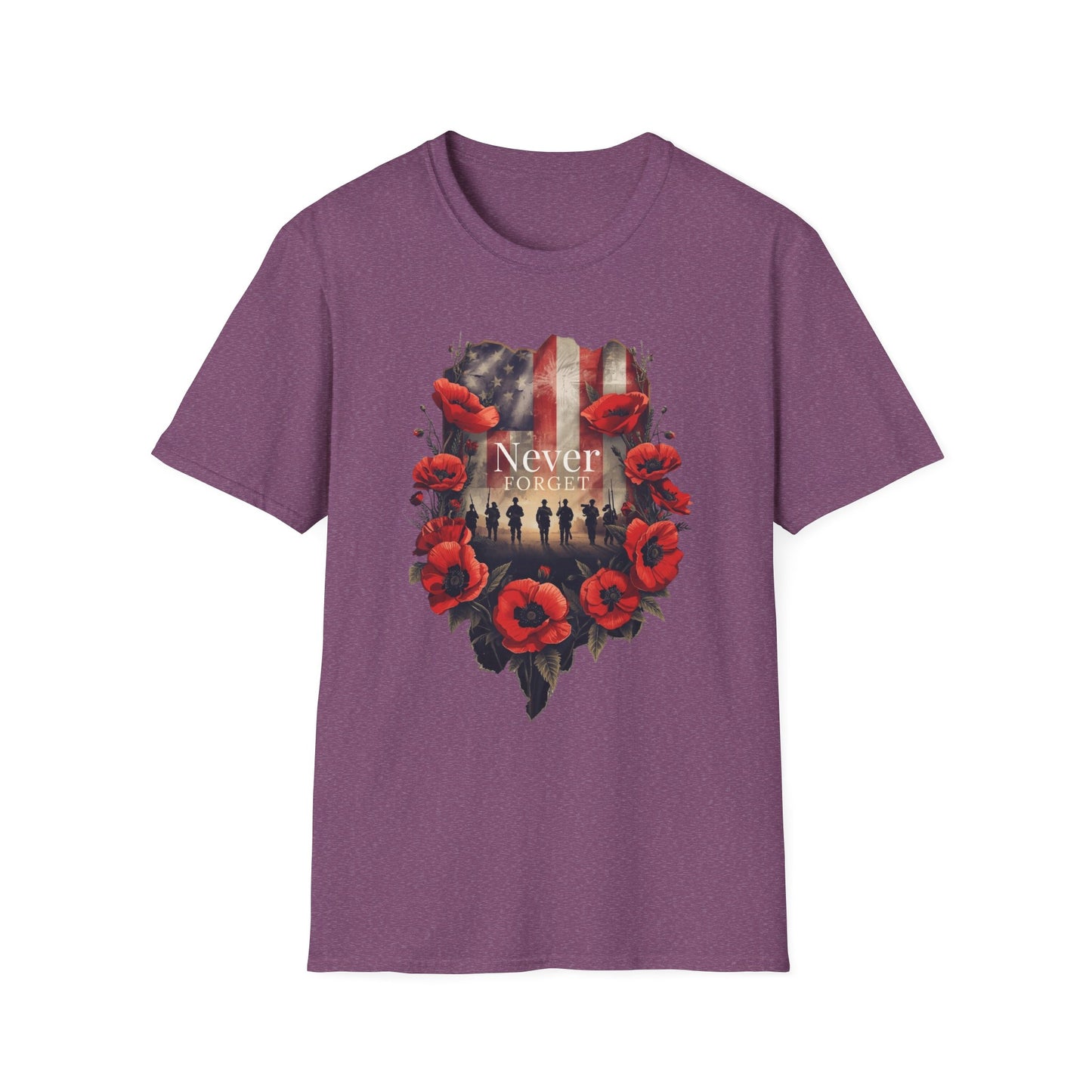 Never Forget - Memorial Day Tribute Remembrance T-Shirt