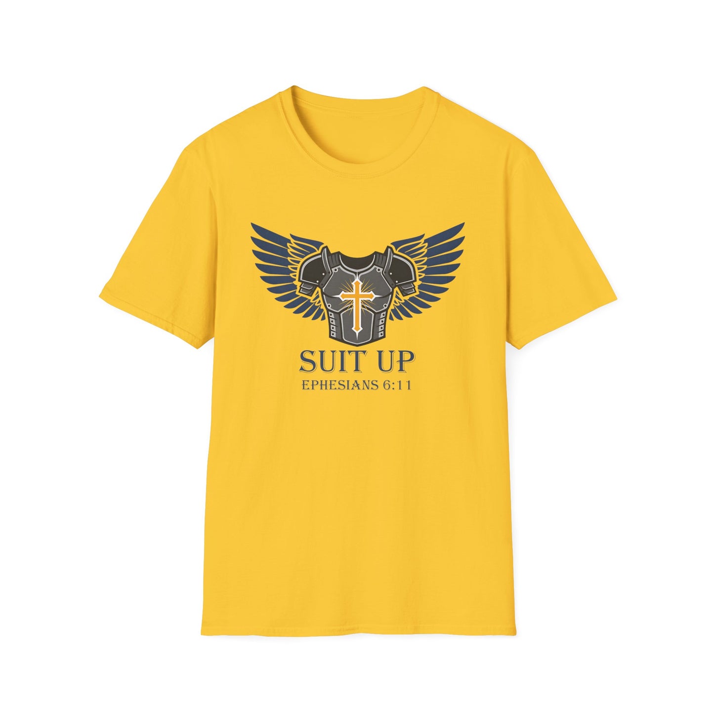 Suit Up Christian Graphic T-Shirt Ephesians 6:11