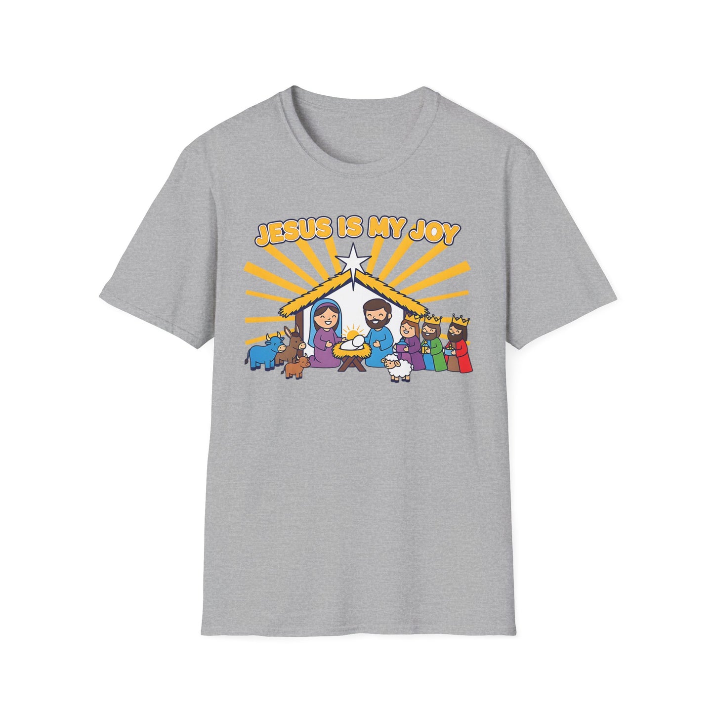 Jesus Is My Joy Christian Christmas T-Shirt