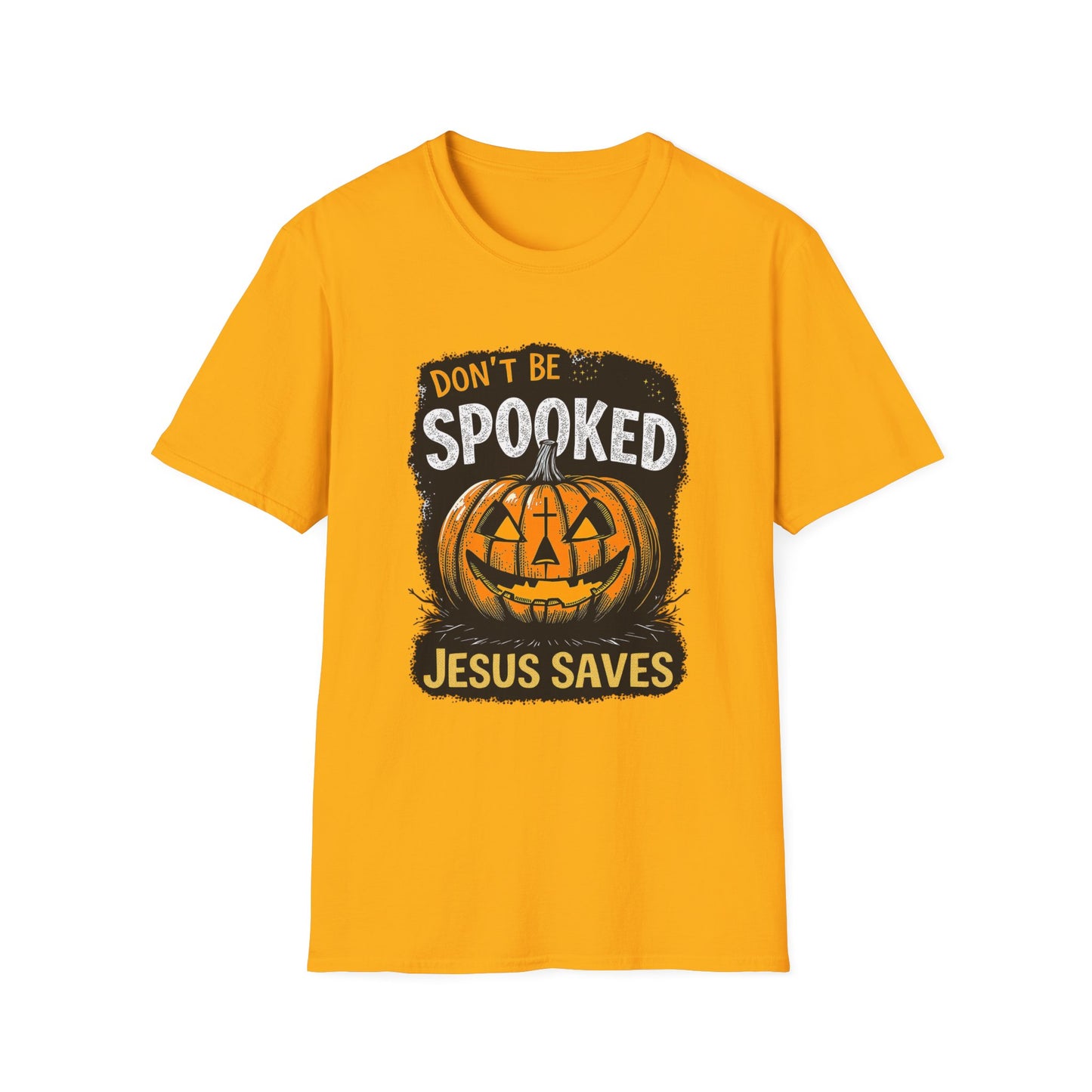 Don't Be Spooked Jesus Saves Halloween Christian T-Shirt