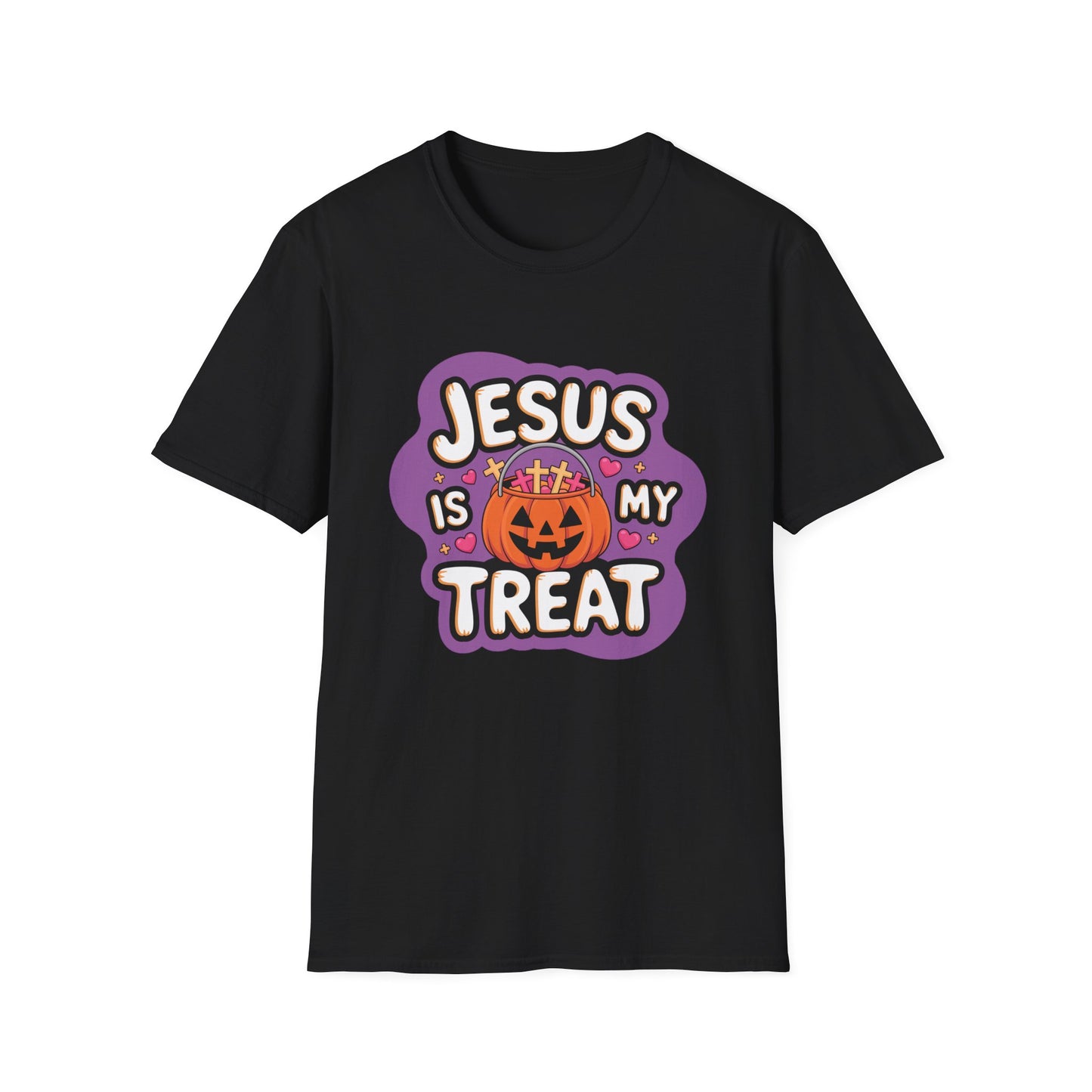 Jesus is My Treat Unisex Softstyle Halloween T-Shirt