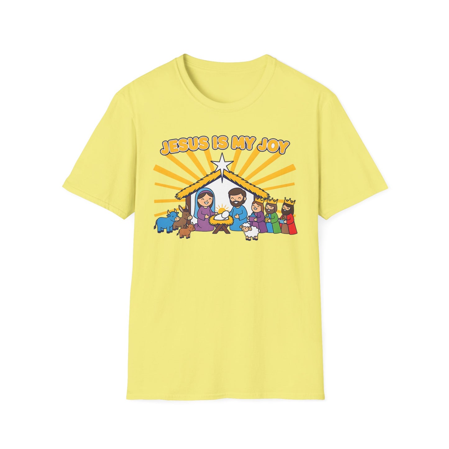 Jesus Is My Joy Christian Christmas T-Shirt