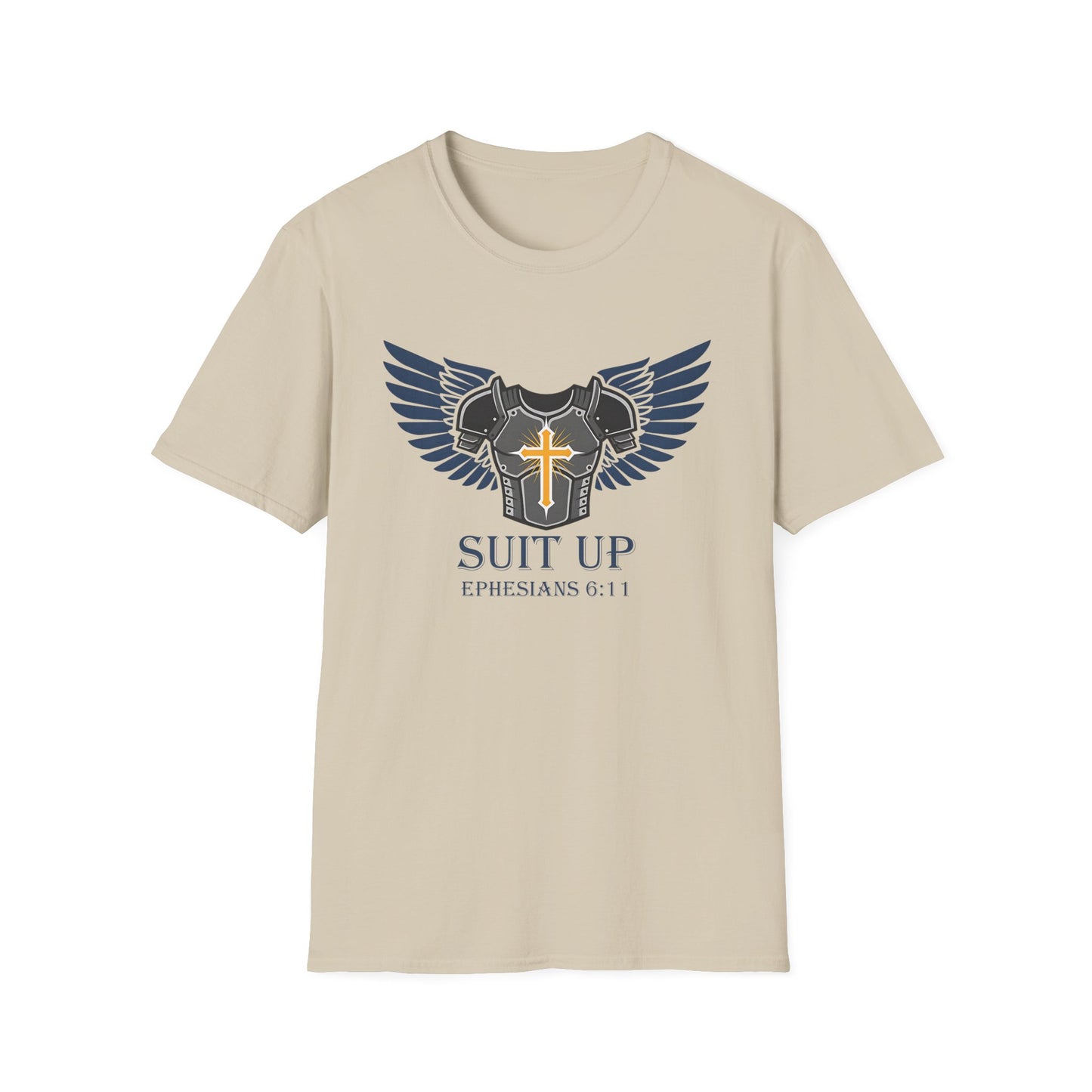 Suit Up Christian Graphic T-Shirt Ephesians 6:11