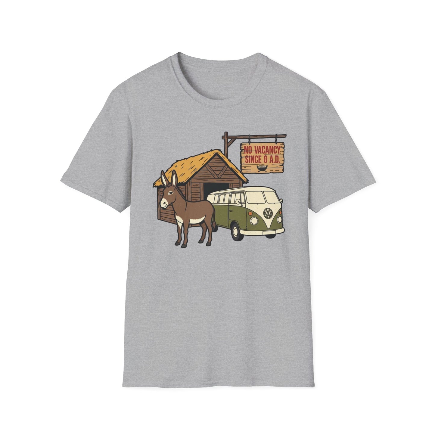 No Vacancy Since 0 AD Humorous Christmas Conversation Starter T-Shirt