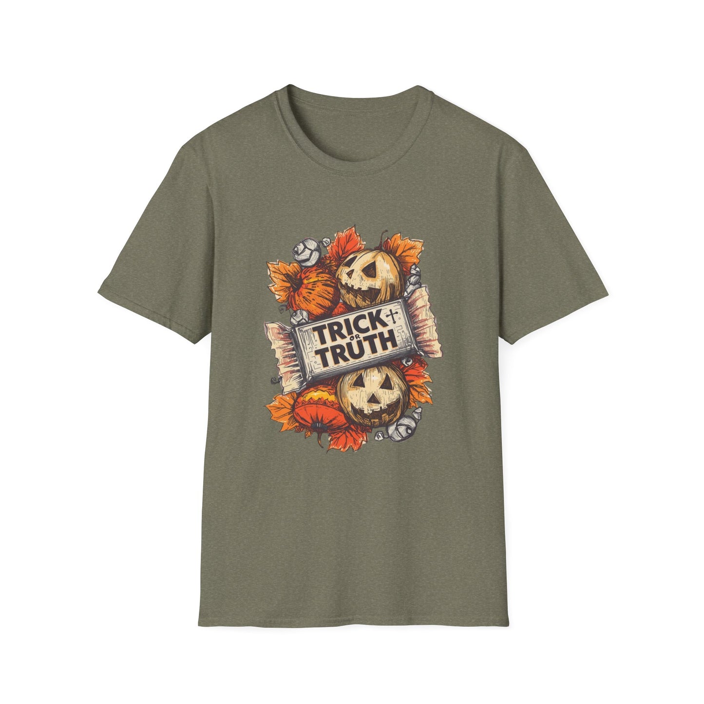 Halloween Trick or Truth Unisex Graphic T-Shirt