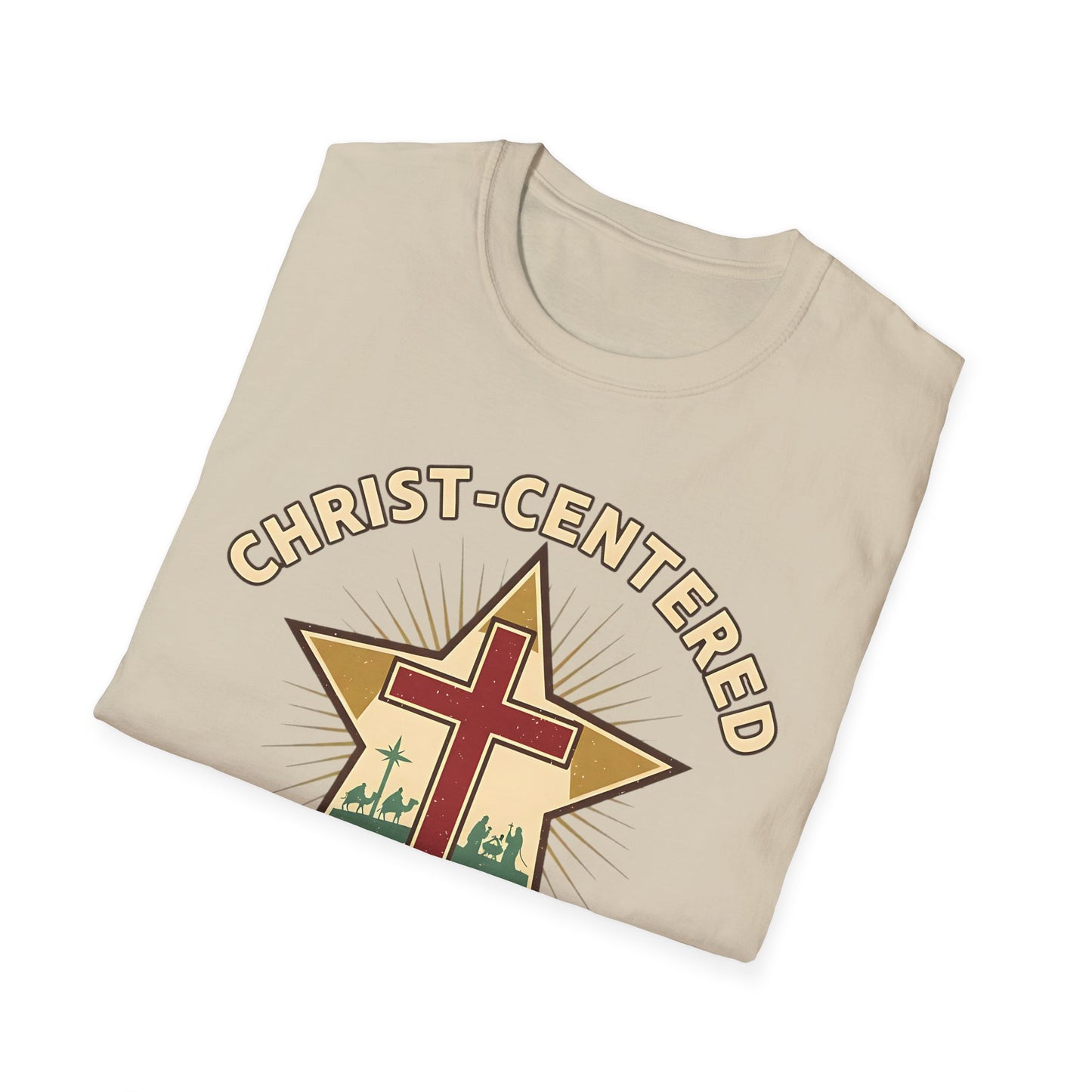 A079 - Christ-Centered Christmas T-Shirt