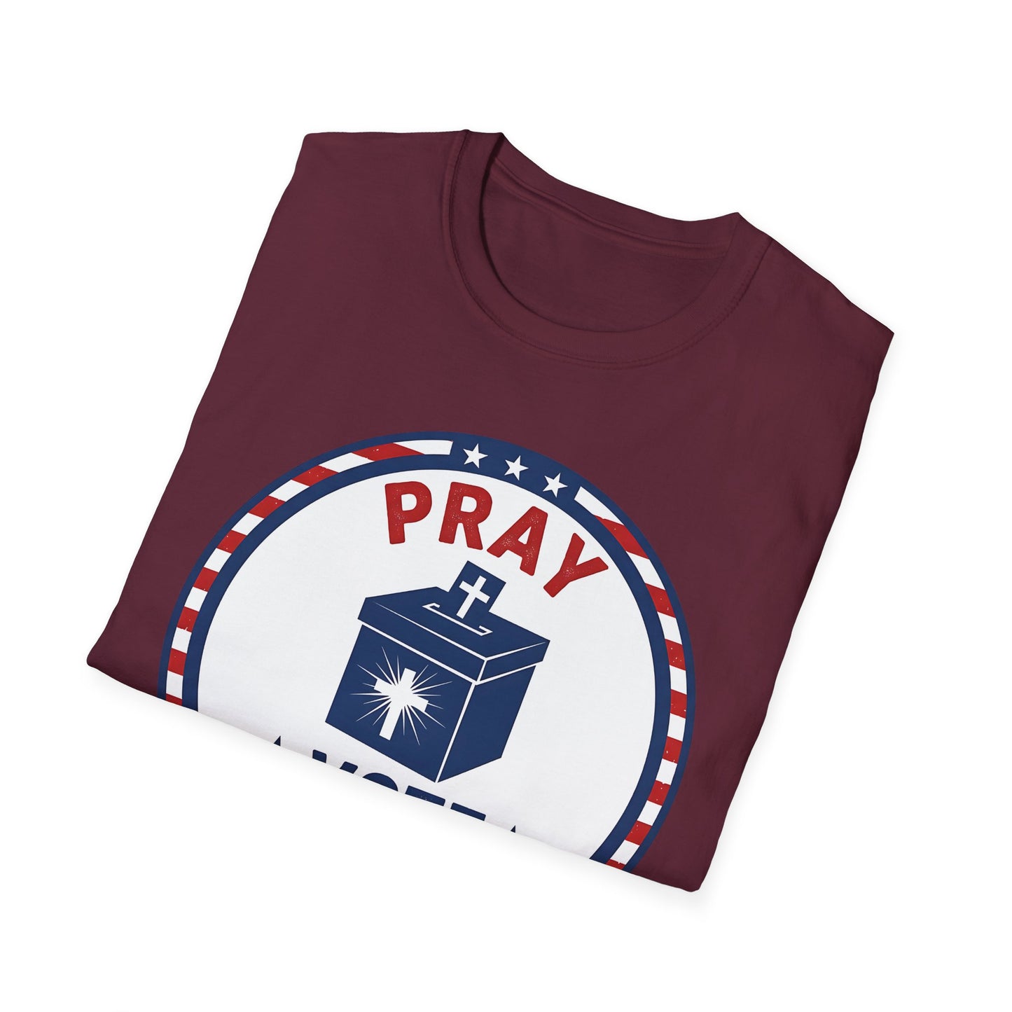 Pray Vote Trust God Patriotic Christian T-Shirt