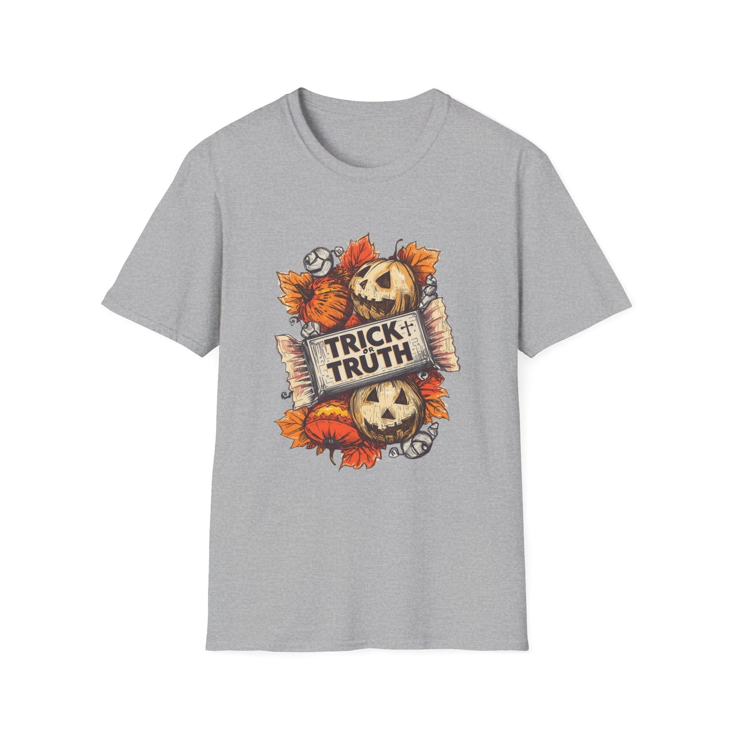 Halloween Trick or Truth Unisex Graphic T-Shirt