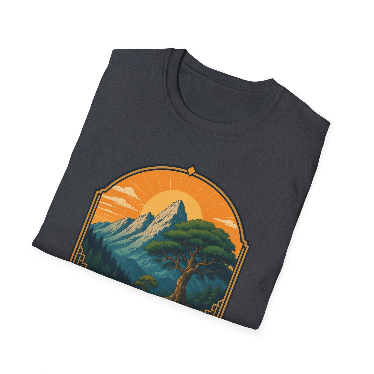 Faith Can Move Mountains Inspirational Christian Tee