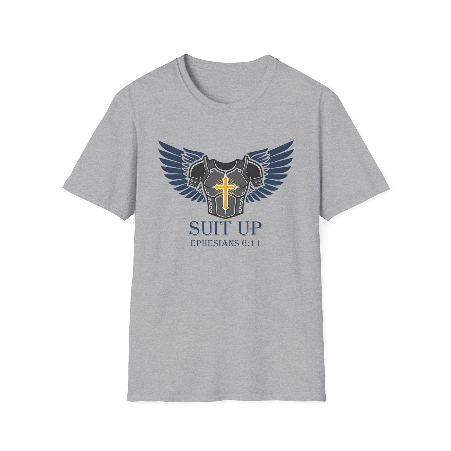 Suit Up Christian Graphic T-Shirt Ephesians 6:11