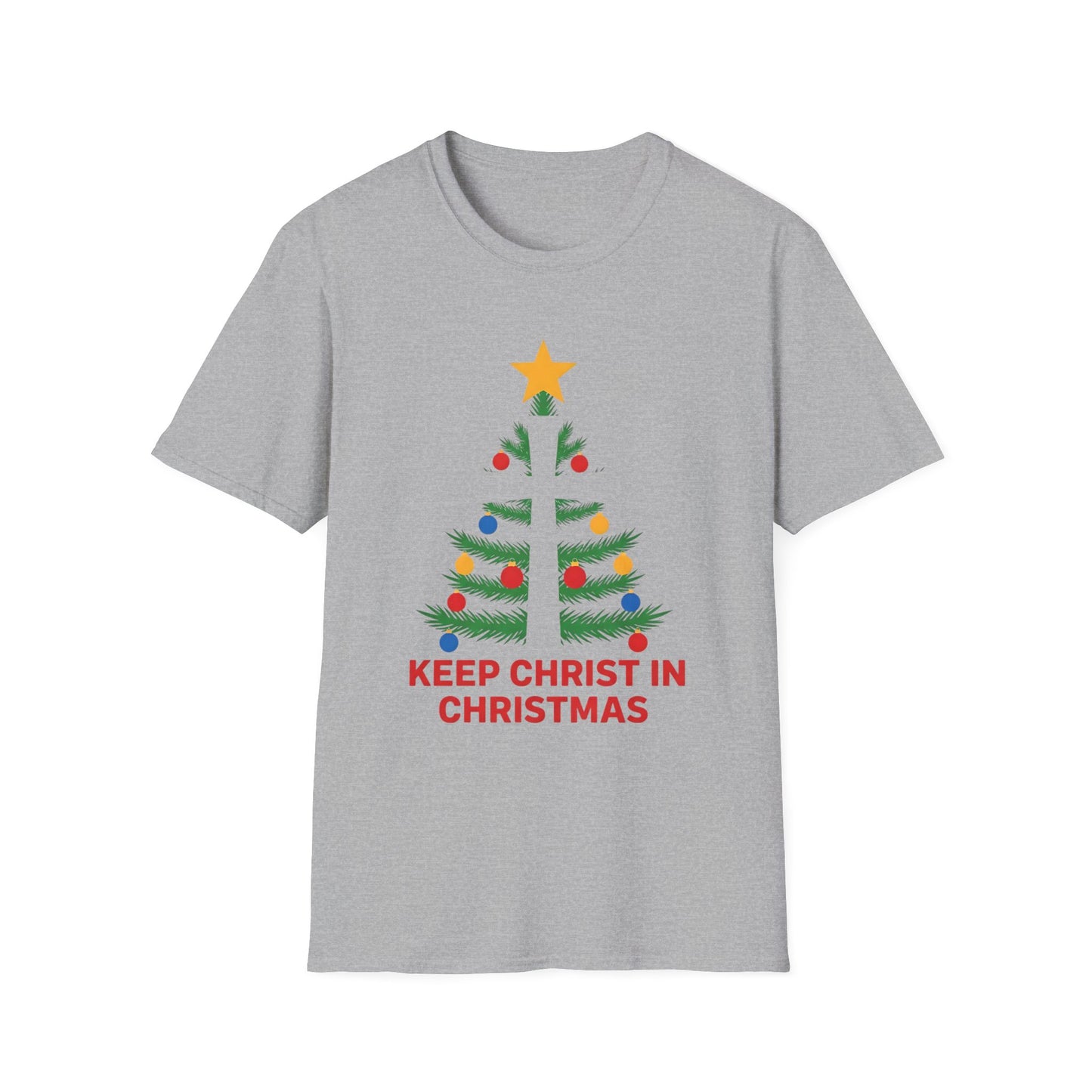 Keep Christ in Christmas Unisex Christian Christmas T-Shirt