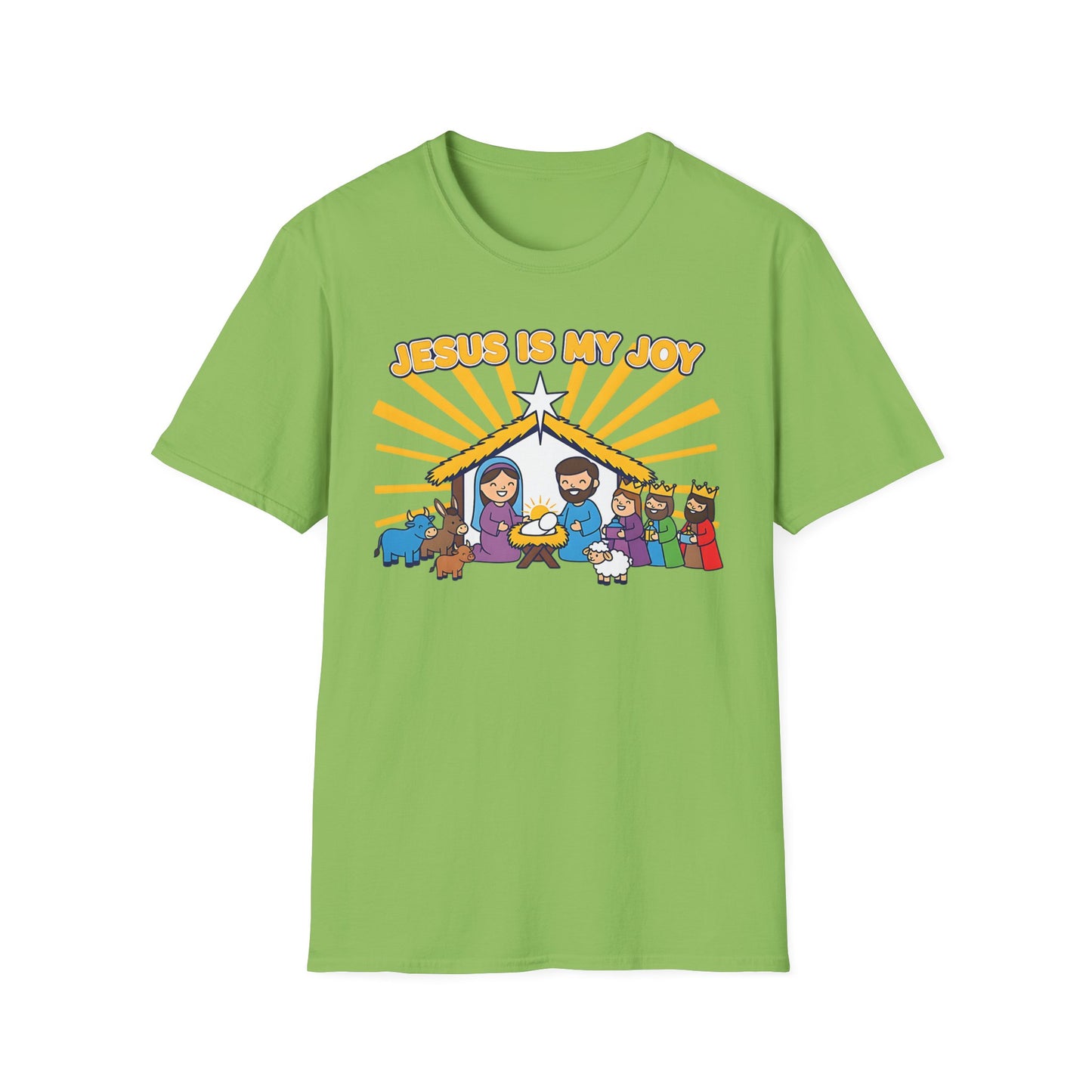 Jesus Is My Joy Christian Christmas T-Shirt