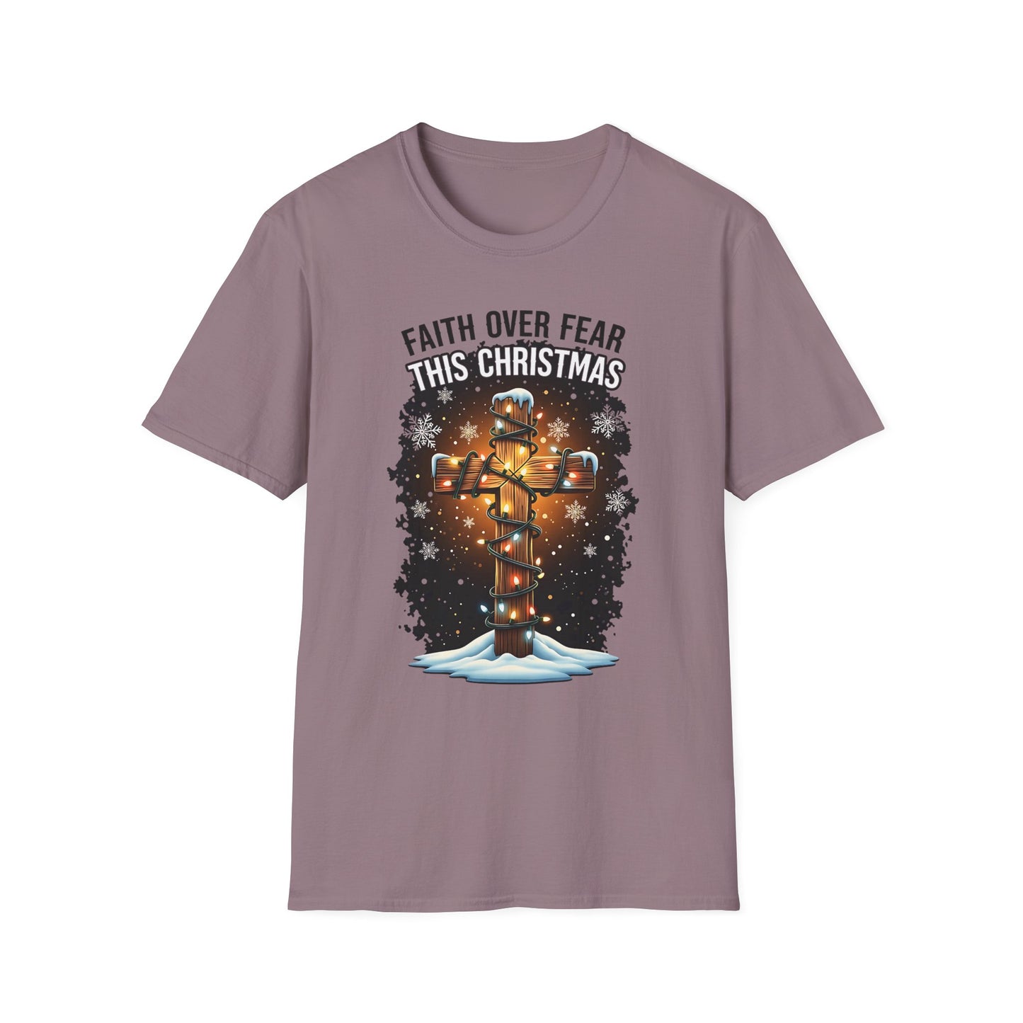 Faith Over Fear This Christmas T-Shirt
