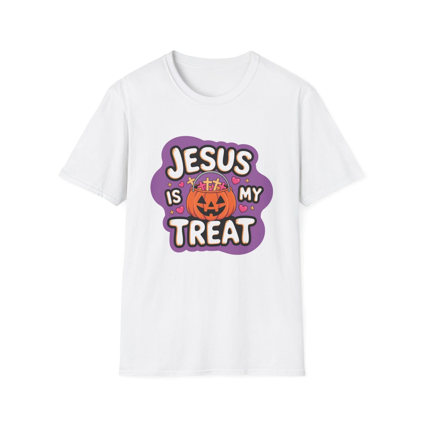 Jesus is My Treat Unisex Softstyle Halloween T-Shirt