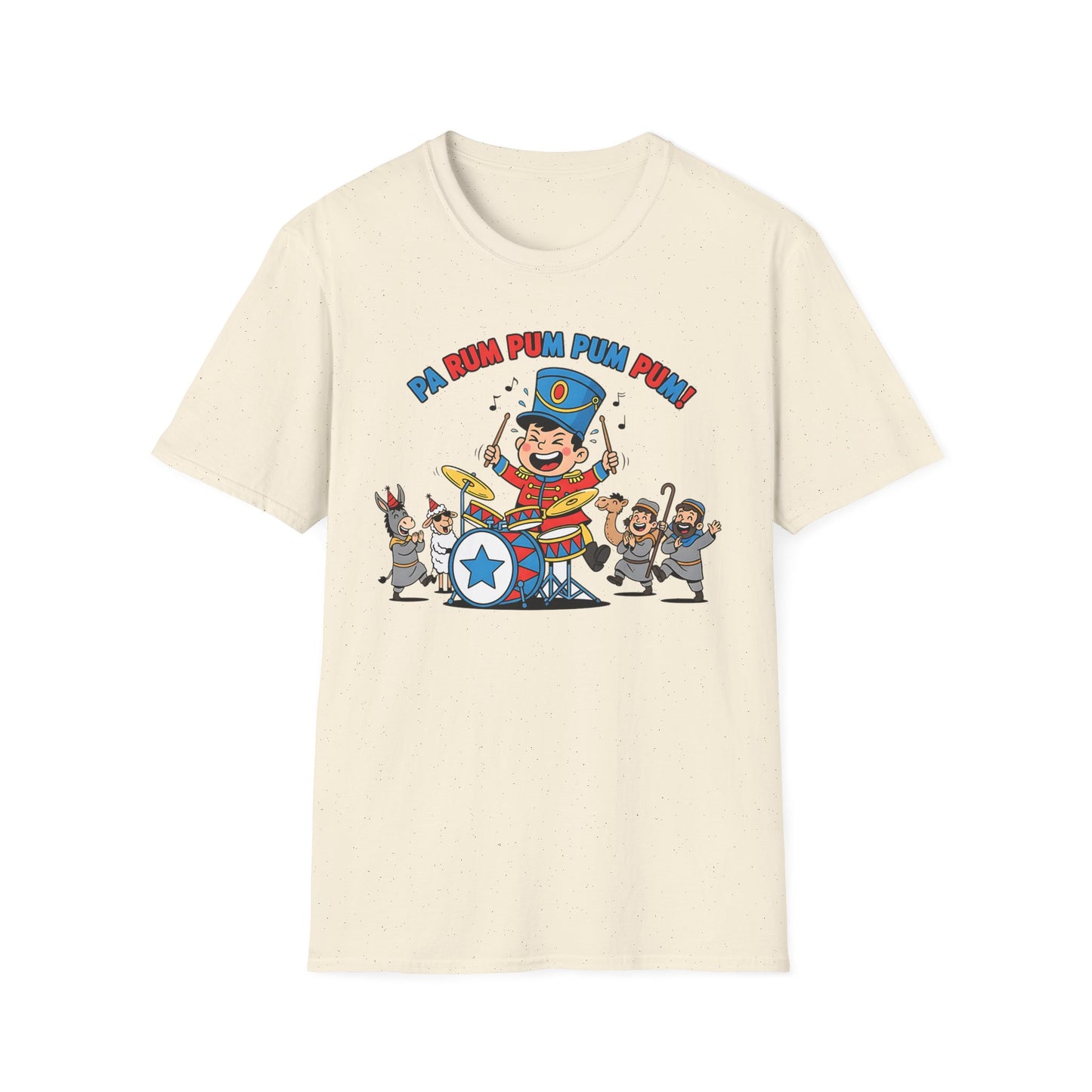 Funny Little Drummer Boy Christmas T-Shirt Pa Rum Pum Pum Pum!