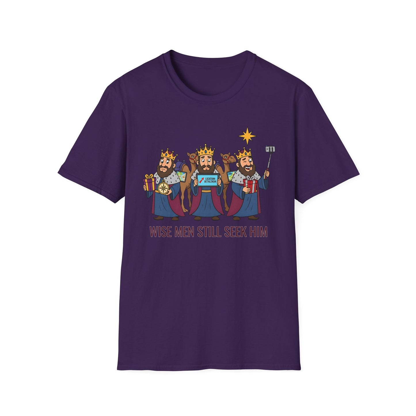Wise Men Still Seek Him Funny Christmas T-Shirt
