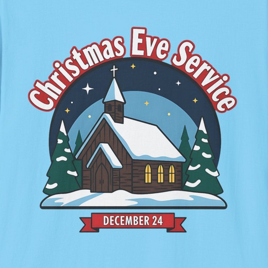 A077 - Christmas Eve Service T-Shirt