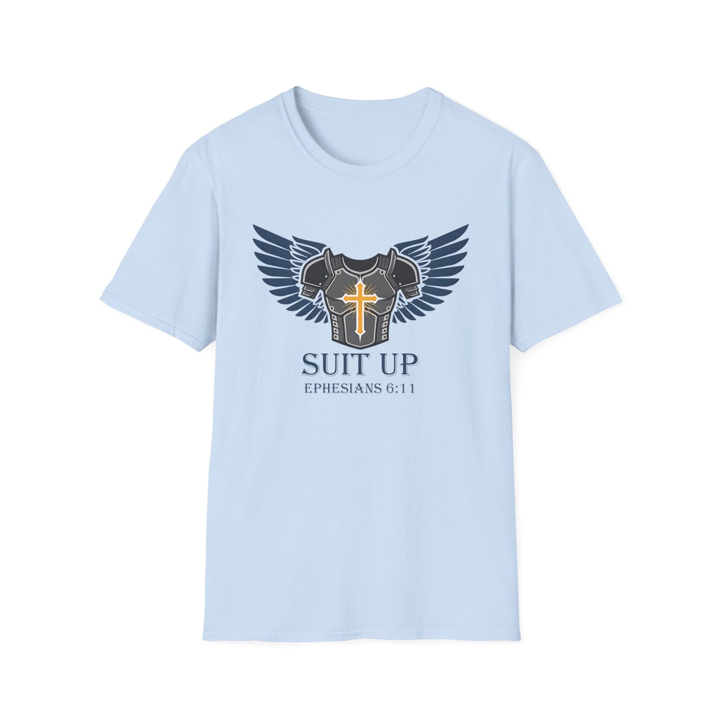 Suit Up Christian Graphic T-Shirt Ephesians 6:11
