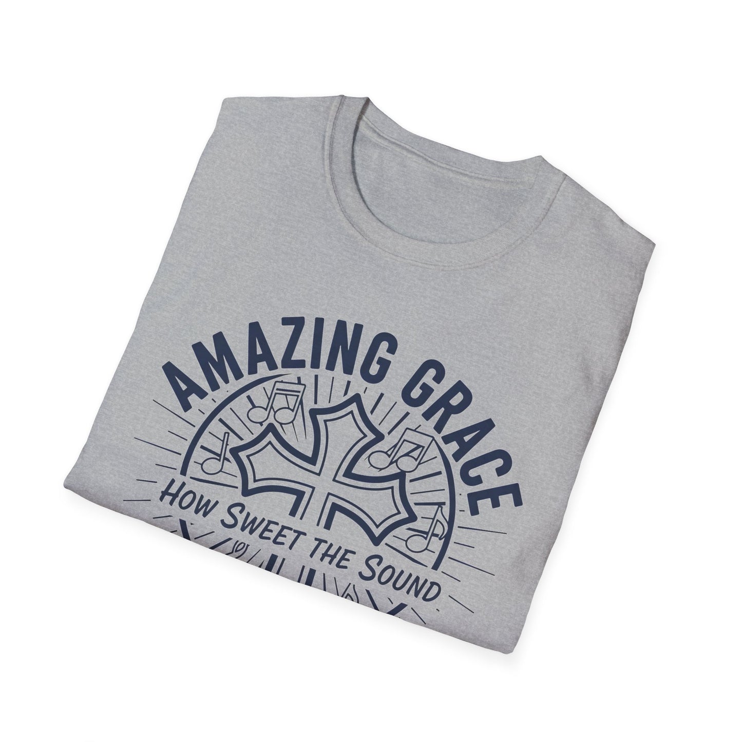 Amazing Grace Unisex Softstyle Christian T-Shirt