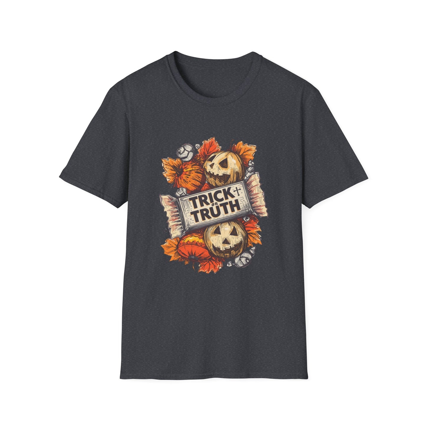 Halloween Trick or Truth Unisex Graphic T-Shirt