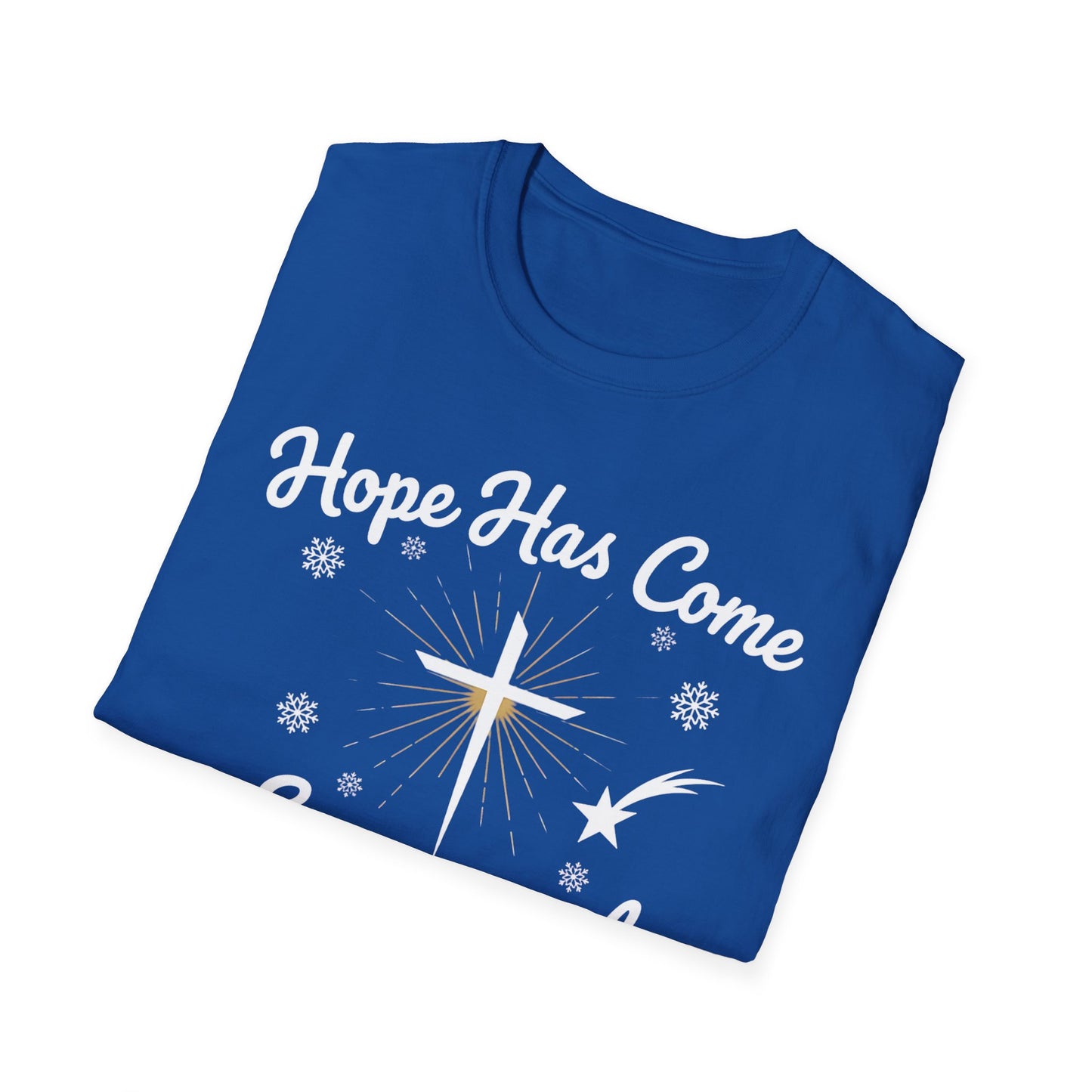 Hope Has Come Emmanuel Christian Christmas T-Shirt