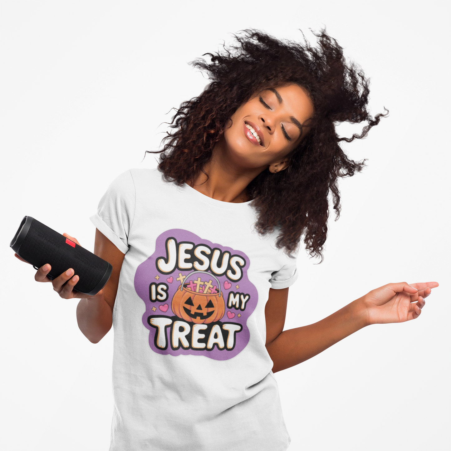 Jesus is My Treat Unisex Softstyle Halloween T-Shirt