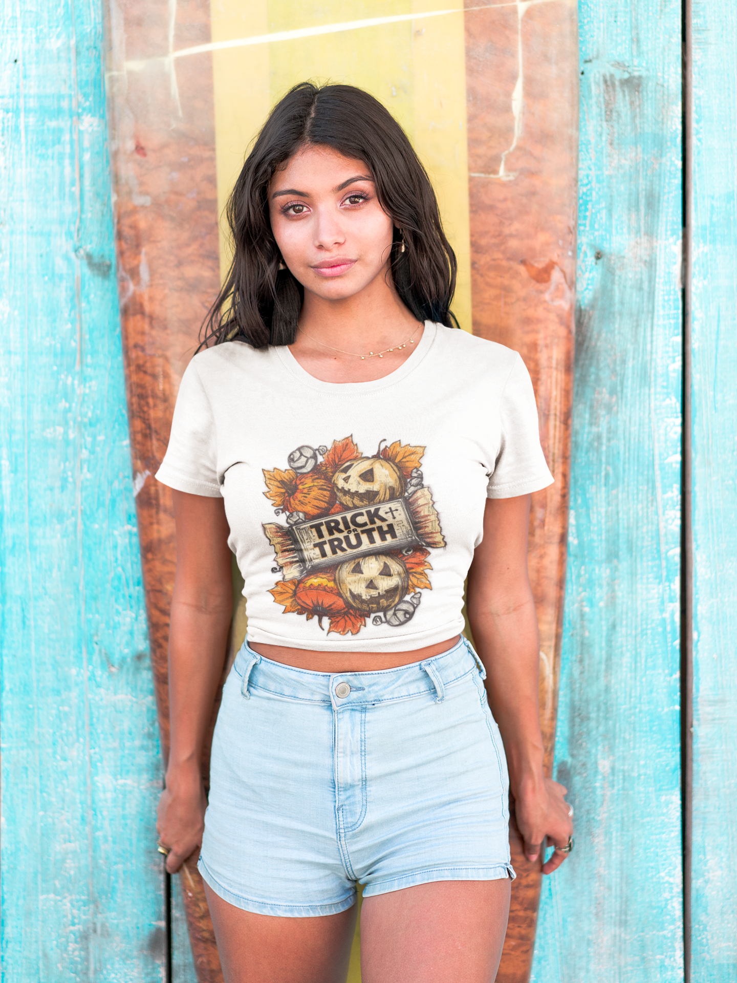 Halloween Trick or Truth Unisex Graphic T-Shirt