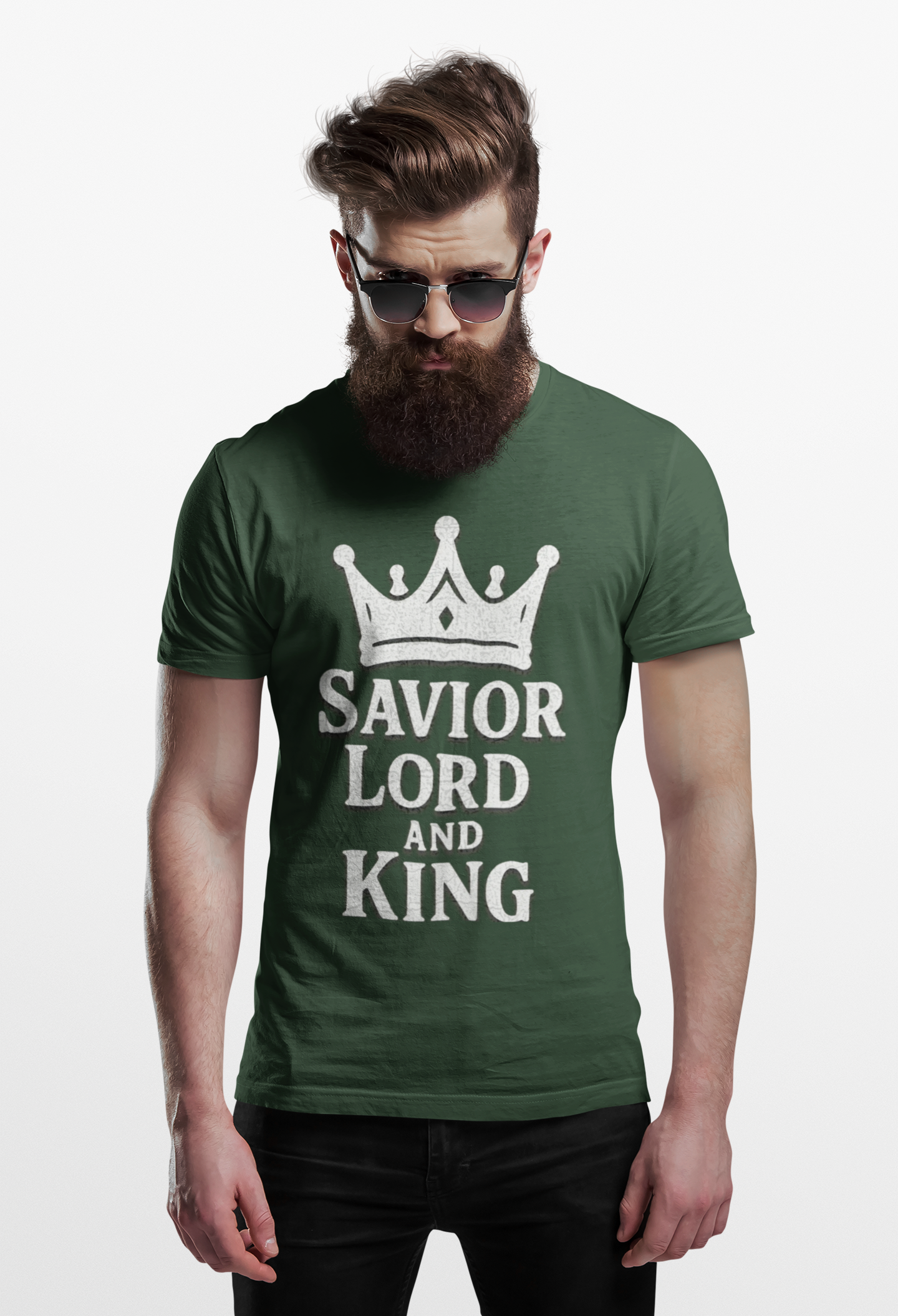 Savior Lord and King Unisex Softstyle Christian T-Shirt