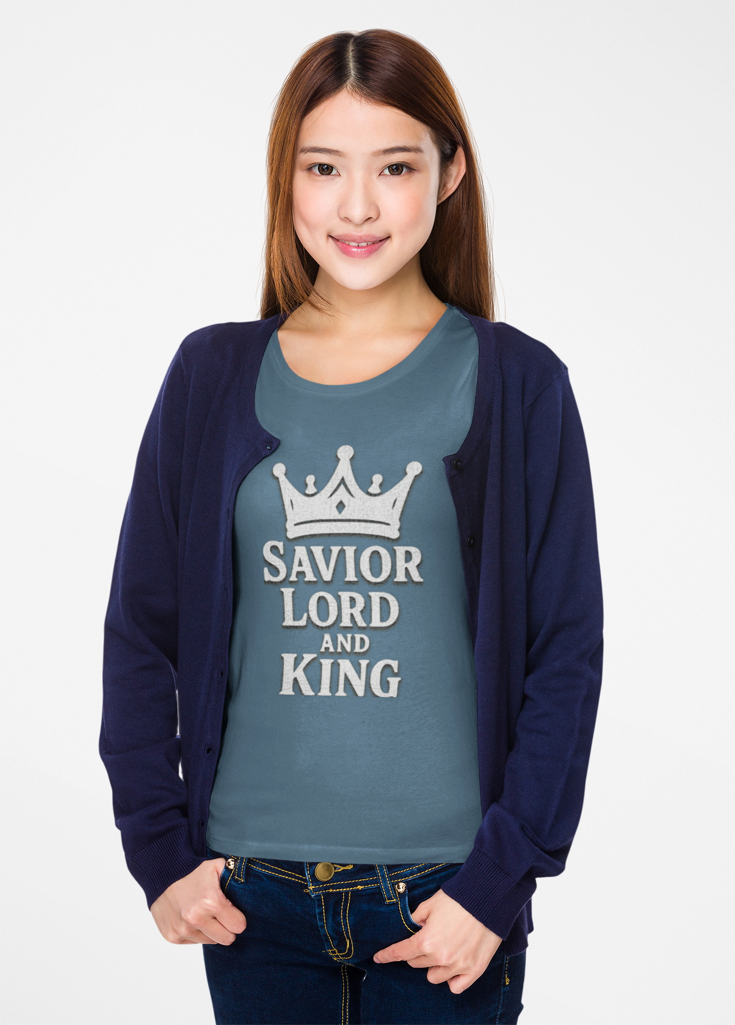 Savior Lord and King Unisex Softstyle Christian T-Shirt