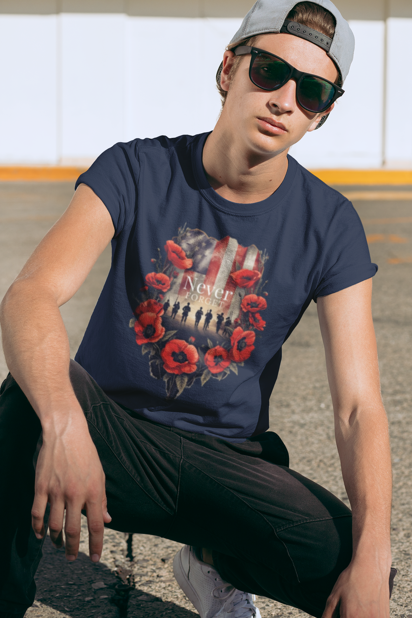 Never Forget - Memorial Day Tribute Remembrance T-Shirt
