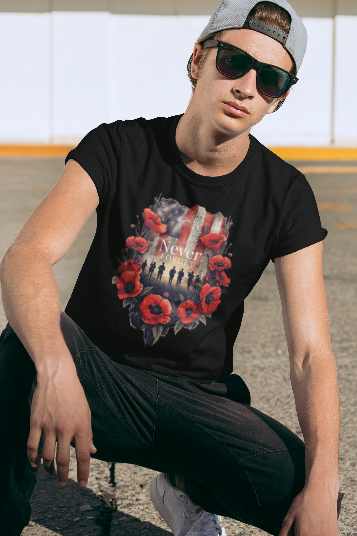 Never Forget - Memorial Day Tribute Remembrance T-Shirt