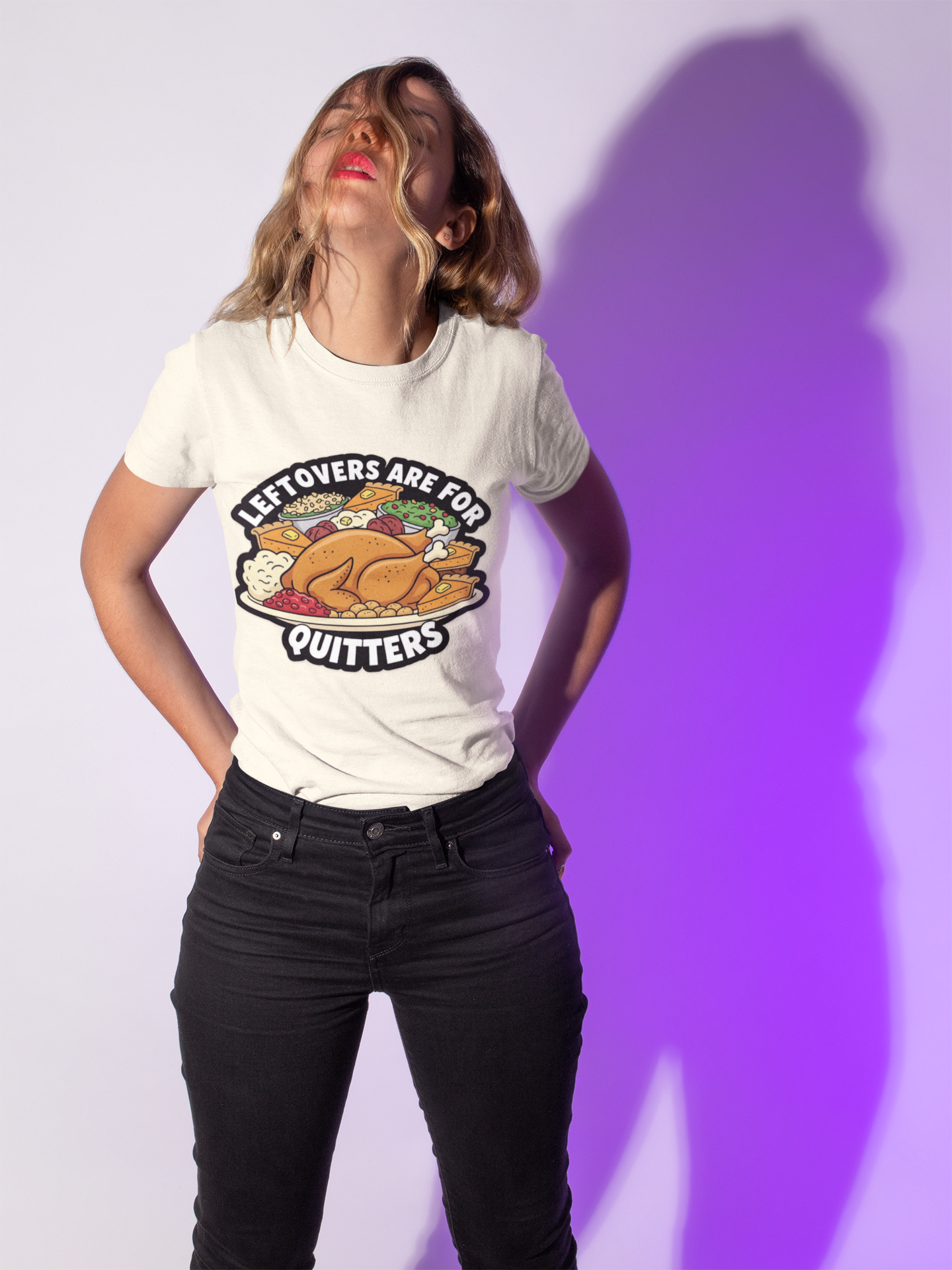 Leftovers Are for Quitters Funny Thanksgiving T-Shirt
