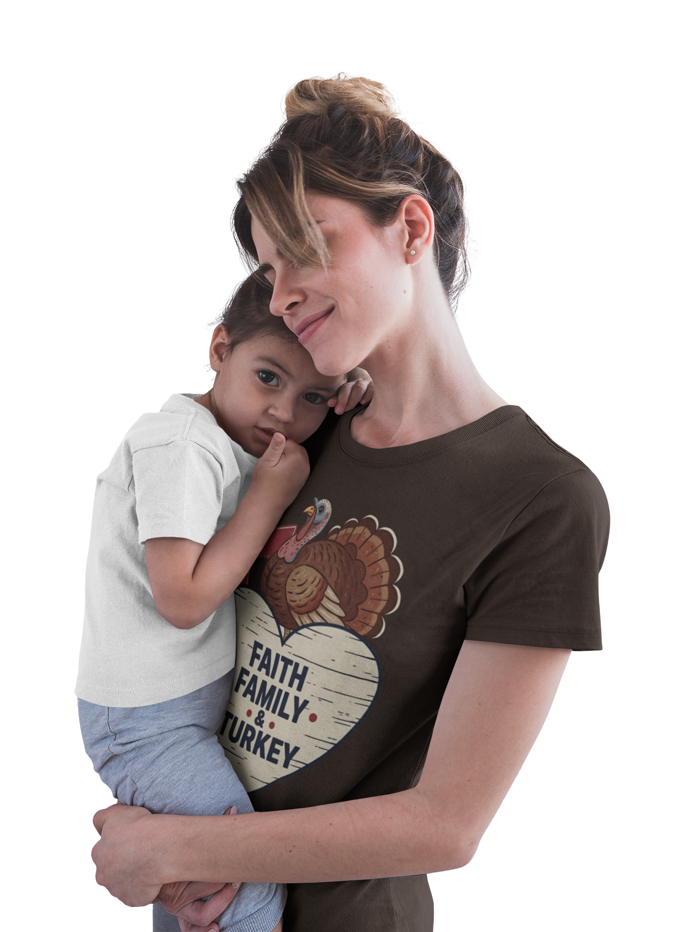 Faith Family & Turkey Thanksgiving T-Shirt