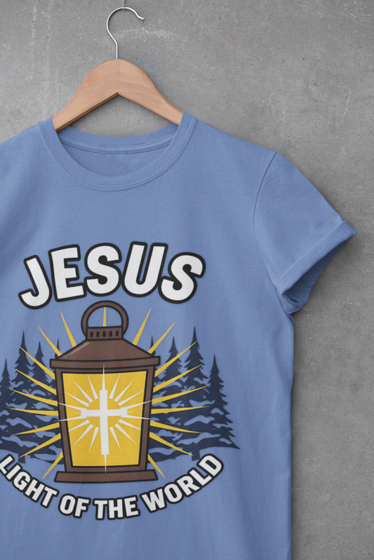 Jesus Light of the World Christian T-Shirt