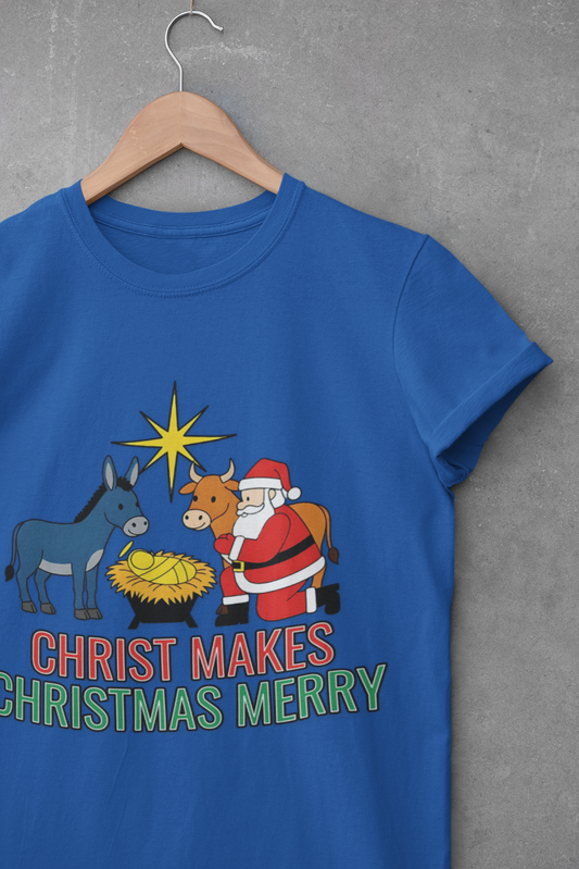 Christ Makes Christmas Merry T-Shirt