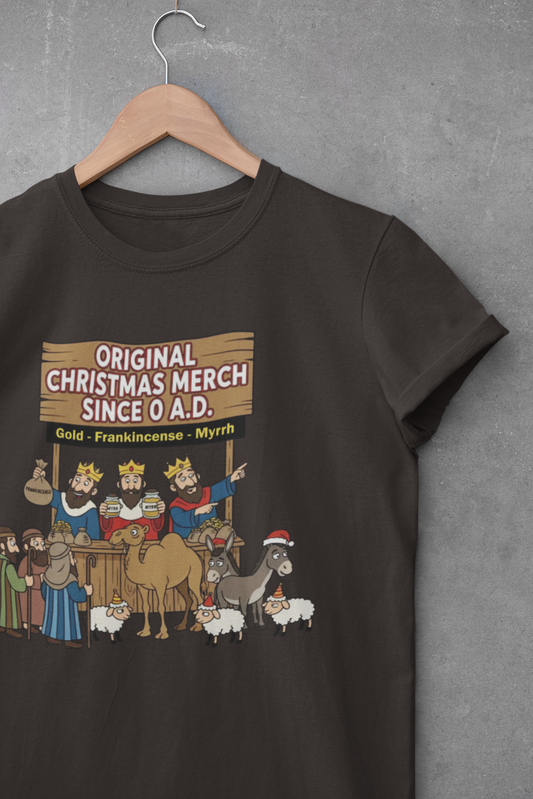 Original Christmas Merch Since 0 AD Funny Christmas T-Shirt
