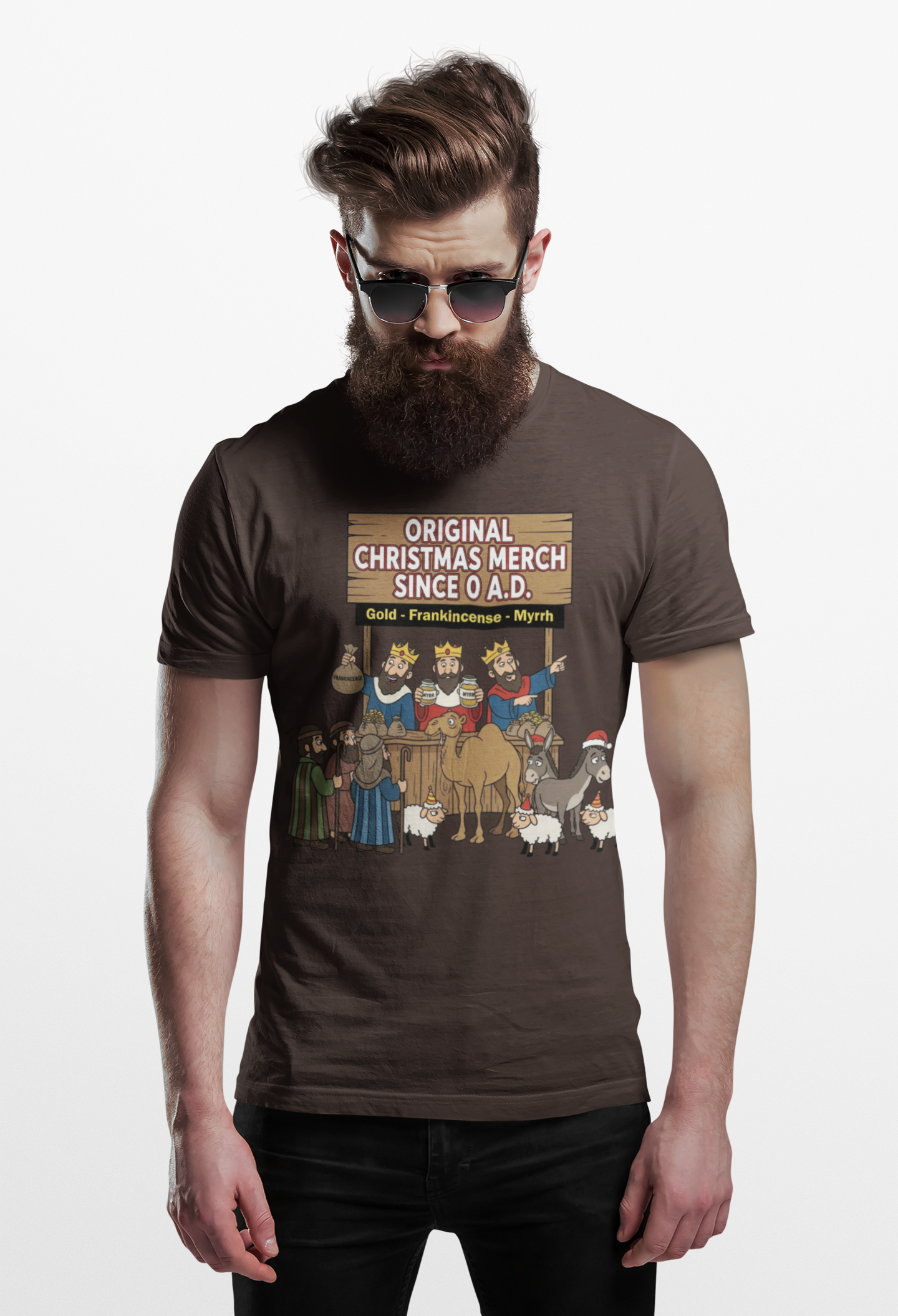 Original Christmas Merch Since 0 AD Funny Christmas T-Shirt