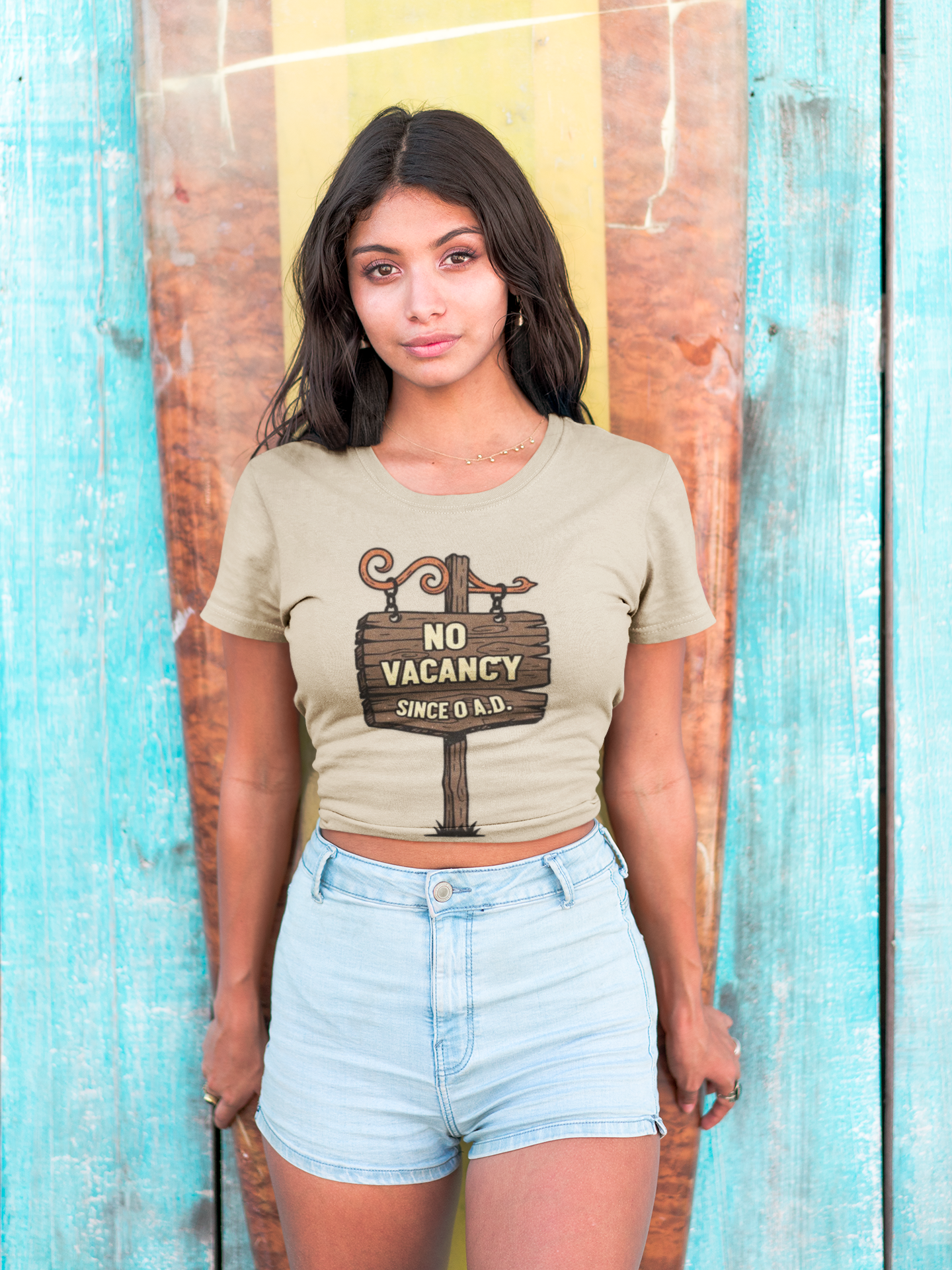 No Vacancy Since 0 AD Funny Christmas T-Shirt