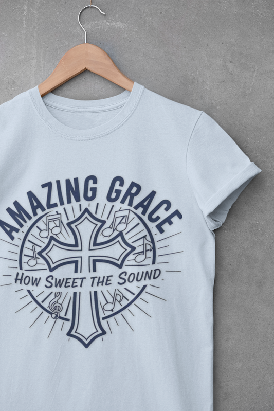 Amazing Grace Unisex Softstyle Christian T-Shirt