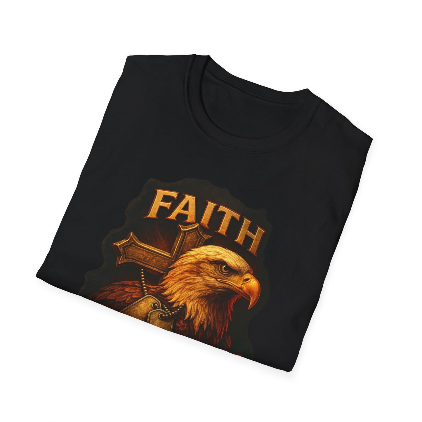 Faith Freedom Sacrifice Unisex Christian Patriotic T-Shirt