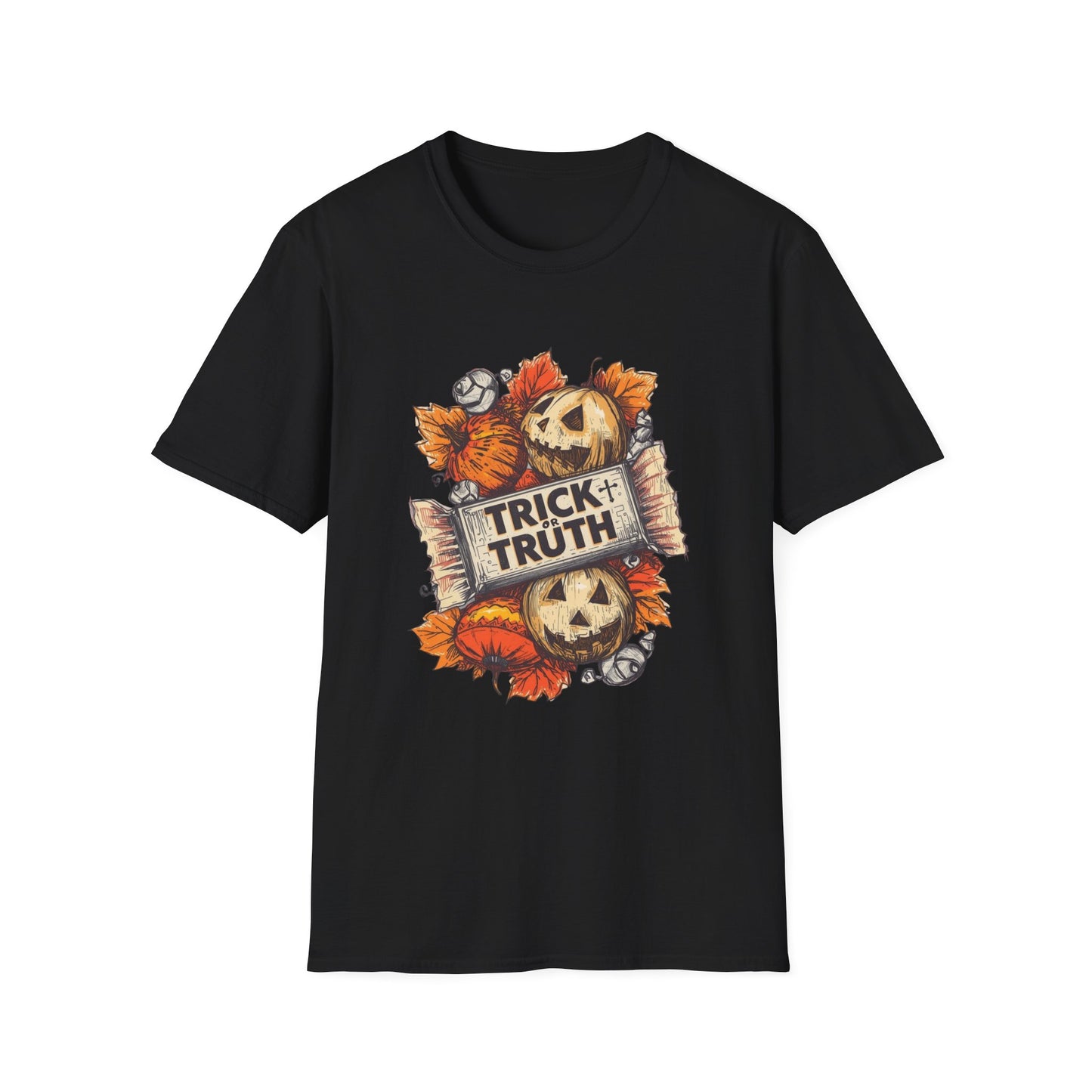 Halloween Trick or Truth Unisex Graphic T-Shirt