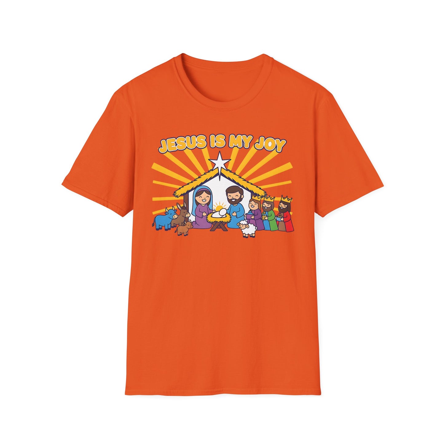 Jesus Is My Joy Christian Christmas T-Shirt
