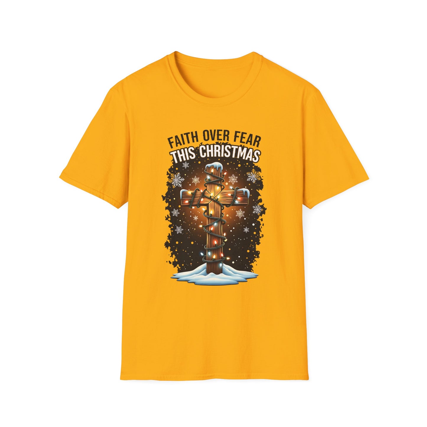 Faith Over Fear This Christmas T-Shirt