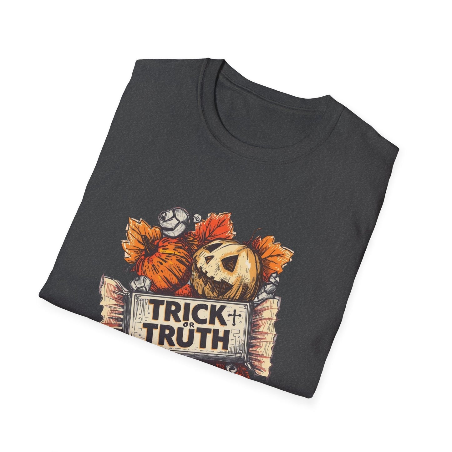 Halloween Trick or Truth Unisex Graphic T-Shirt